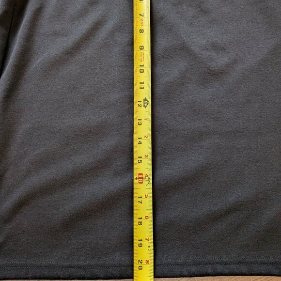 Style & Co Skirt Size Petite Medium Black Knee Length Skirt - Picture 4 of 4